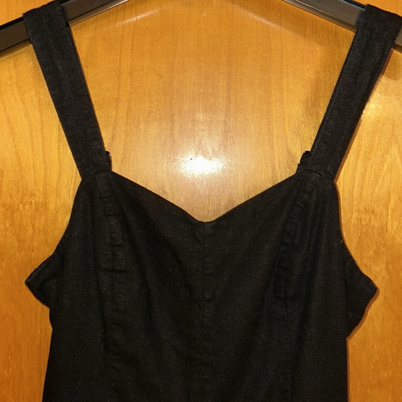 Old Navy Black cami jumpsuit size small - Picture 2 of 9